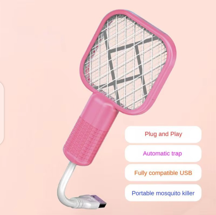 Portable USB Mosquito Killer Lamp – Silent & Rechargeable Insect Trap