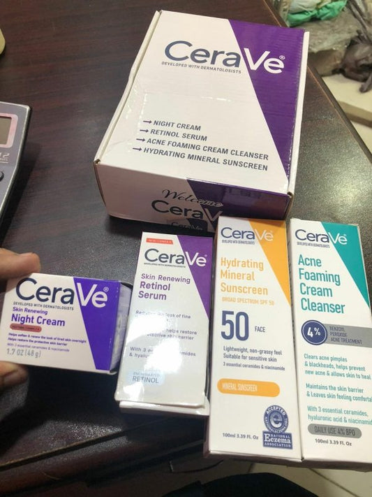 Cerame Skincare Kit – Complete Daily Care for Smooth, Hydrated & Glowing Skin