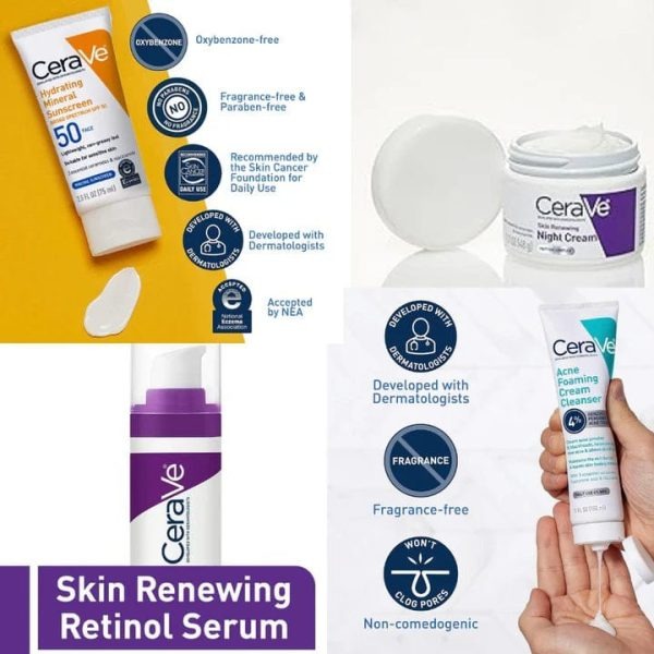 Cerame Skincare Kit – Complete Daily Care for Smooth, Hydrated & Glowing Skin